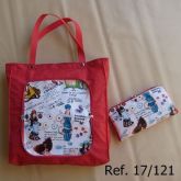 SACOLA RETORNÁVEL E DOBRÁVEL